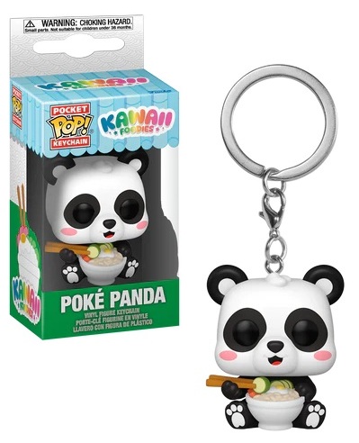 KAWAII FOODIES - Kieszonkowe breloki do kluczy - Poke Panda