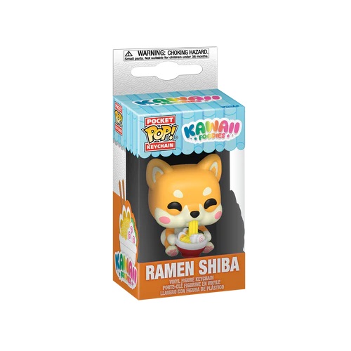 KAWAII FOODIES - Kieszonkowe breloki do kluczy - Ramen Shiba