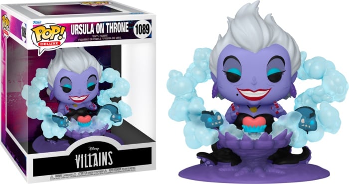 DISNEY Villains - POP Deluxe nr 1089 - Ursula na tronie