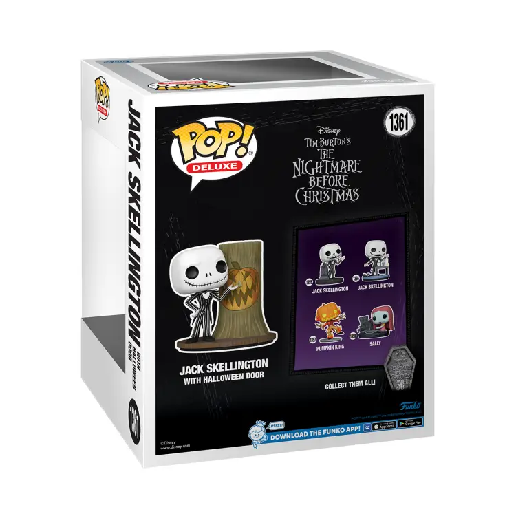 NBX "30TH ANNIV." - POP Deluxe N° 1361 - Jack z drzwiami do miasteczka Halloween