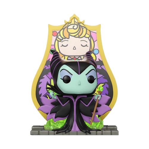 VILLAINS - POP Deluxe N° 1610 - Maleficent (witraż)