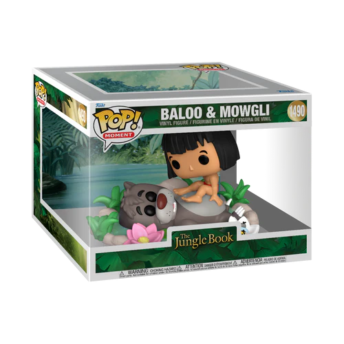 KSIĘGA DŻUNGLI - POP MOMENT N° 1490 - Baloo i Mowgli