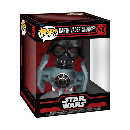 STAR WARS DARKSIDE - POP Ride DLX N°742 - Krawat zaawansowany z Darthem Vaderem