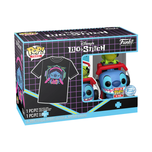 LILO STITCH - POP N° XXX - Gmr Stitch z żabotem + koszulka (M)