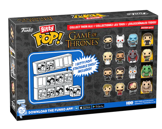 GAME OF THRONES - GAME OF THRONES - Bitty Pop 4 Pack 2.5cm - Khaleesi
