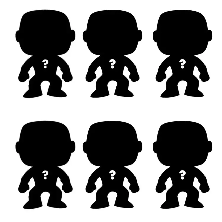 6x Mystery Funko pop! -  NIESPODZIANKA Losowa figurka Funko POP!