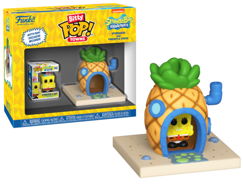 SPONGEBOB - Bitty Pop Town - Spongebob i domek z ananasów