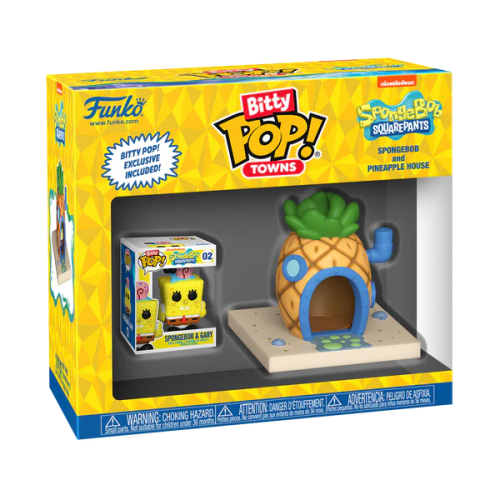 SPONGEBOB - Bitty Pop Town - Spongebob i domek z ananasów