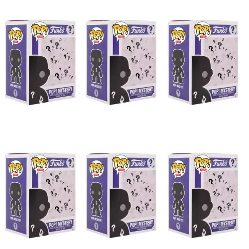 6x Mystery Funko pop! -  NIESPODZIANKA Losowa figurka Funko POP!