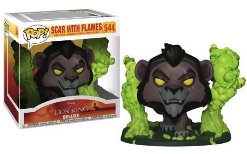 THE LION KING - POP Deluxe N° 544 - Blizna w płomieniach z pościgiem