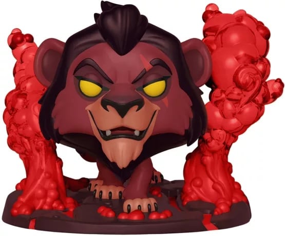 THE LION KING - POP Deluxe N° 544 - Blizna w płomieniach z pościgiem