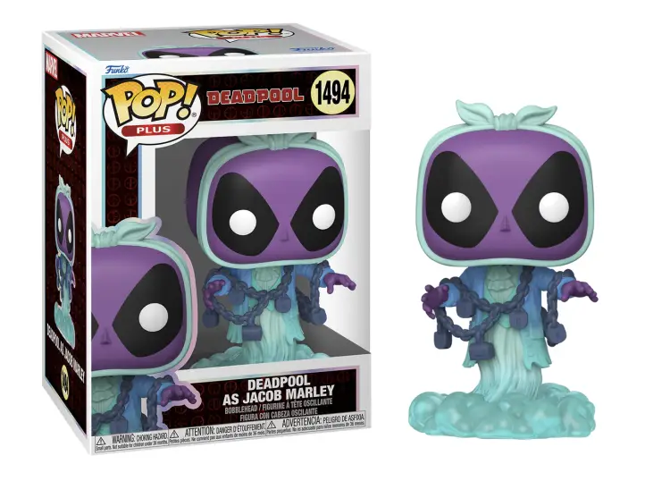 DEADPOOL - POP Plus N° 1494 - Deadpool jako Jacob Marley