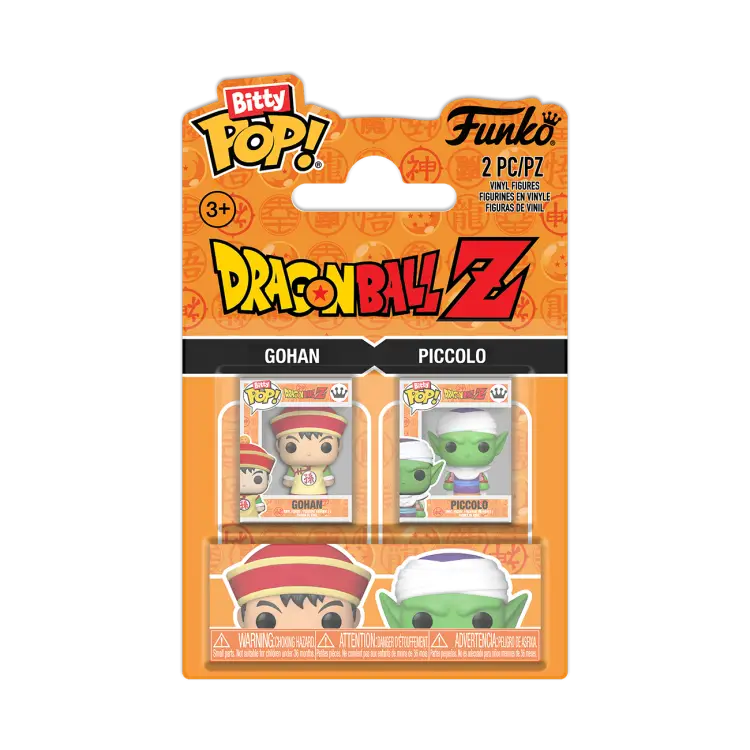DRAGON BALL Z - Bitty Pop 2 Pack 2,5cm - Gohan & Piccolo