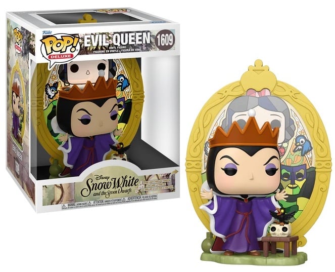 VILLAINS - POP Deluxe N° 1609 - Evil Queen (Witraż)