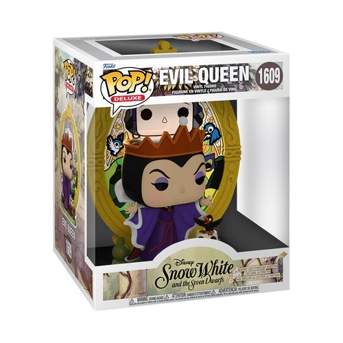 VILLAINS - POP Deluxe N° 1609 - Evil Queen (Witraż)