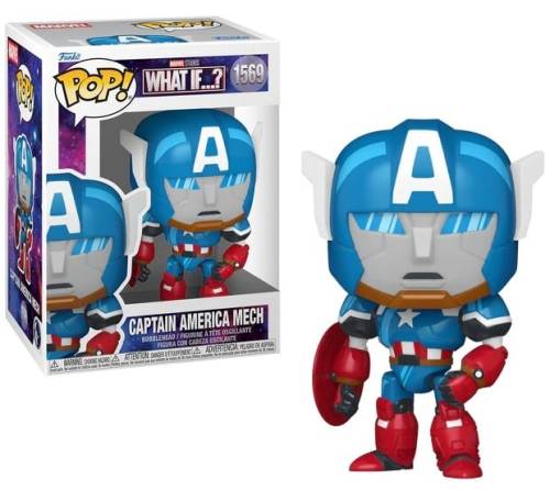 WHAT IF - POP Marvel nr 1569 - Mech Kapitana Ameryki