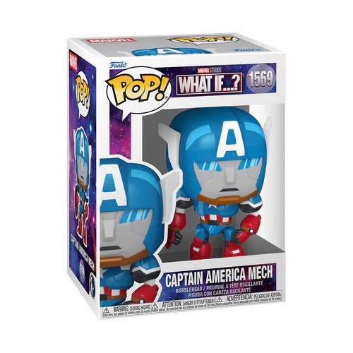 WHAT IF - POP Marvel nr 1569 - Mech Kapitana Ameryki