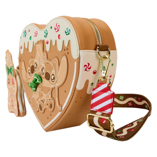 LILO & STITCH - Angel & Stitch Gingerbread - Torba crossbody Loungefly