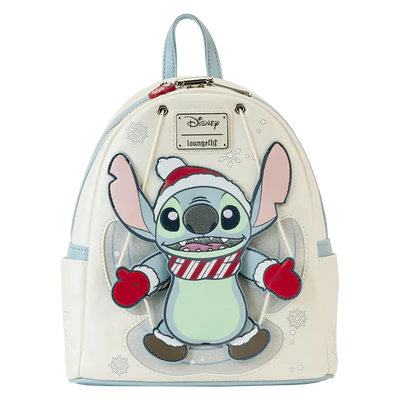LILO & STITCH - Stitch Snow Angel - Mini plecak LoungeFly