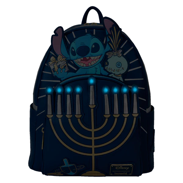 LILO & STITCH - Light Up Menorah Sticth - Mini plecak Loungefly