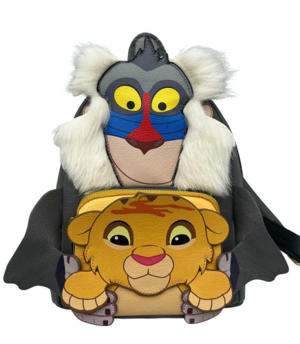 THE LION KING - Simba i Rafiki - Mini plecak LoungeFly