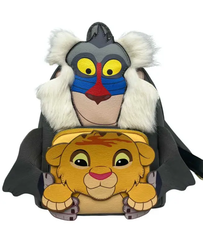 THE LION KING - Simba i Rafiki - Mini plecak LoungeFly