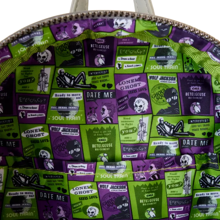 BEETLEJUICE 2 - Mini plecak LoungeFly
