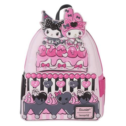 SANRIO - My Melody & Kuromi - Mini plecak LoungeFly