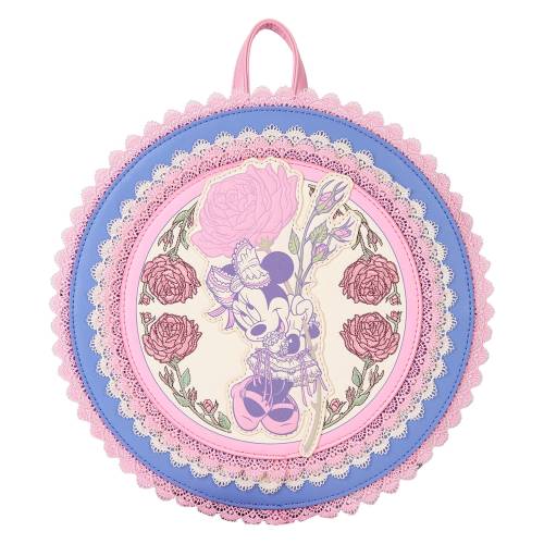 DISNEY - Minnie "Floral and Lace" - Mini plecak LoungeFly