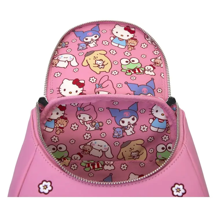 SANRIO - Hello Kitty & Friends "Color Block" - Mini plecak LoungeFly