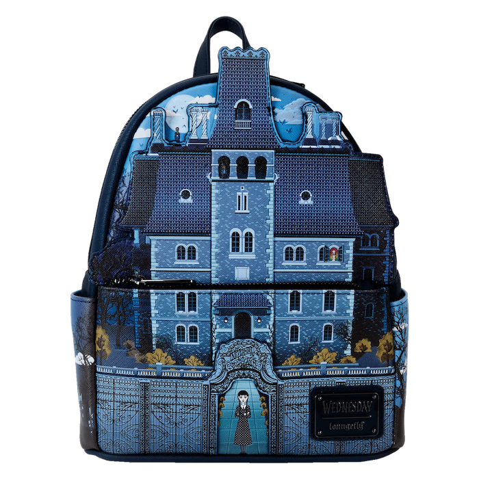 ŚRODA - Nevermore Academy - Mini Backpack LoungeFly