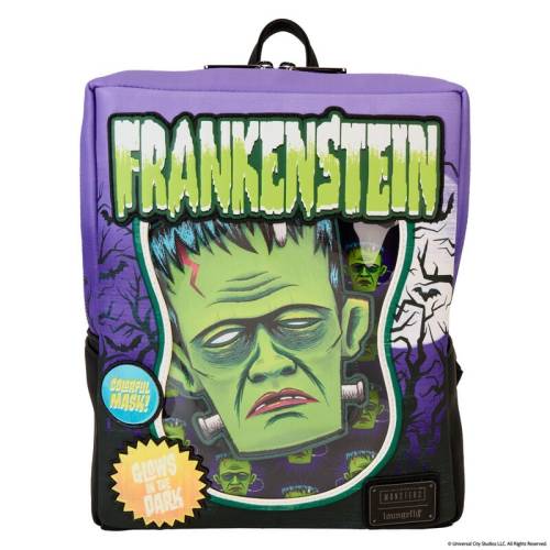 FRANKENSTEIN - Neonowa maska - Mini plecak Loungefly