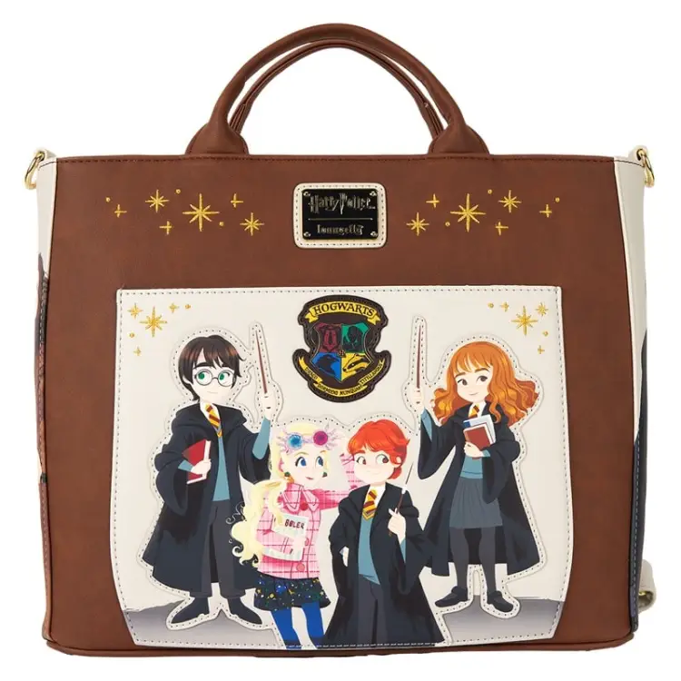 HARRY POTTER - Wiosna - Konwertowalna torba na ramię Loungefly