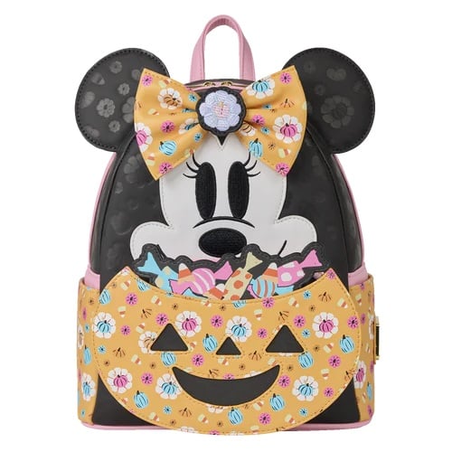 DISNEY - Myszka Minnie "Dynia" - Mini plecak LoungeFly