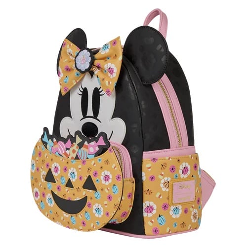 DISNEY - Myszka Minnie "Dynia" - Mini plecak LoungeFly