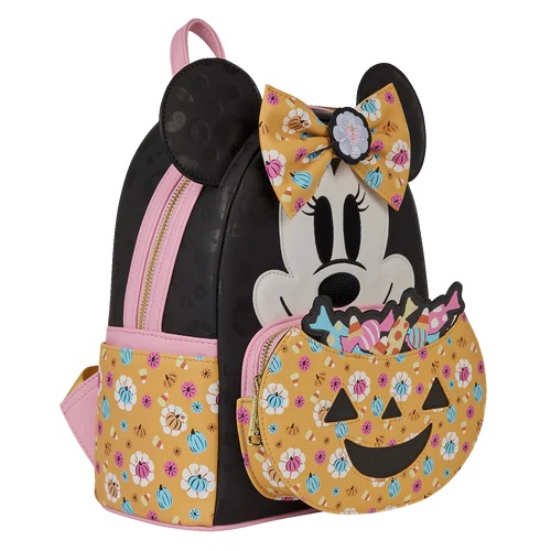 DISNEY - Myszka Minnie "Dynia" - Mini plecak LoungeFly