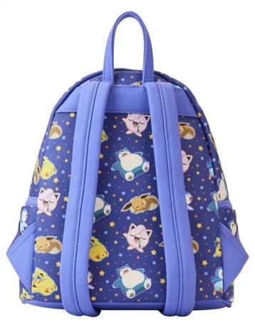 POKEMON - Śpiący Pikachu i przyjaciele - Mini plecak LoungeFly