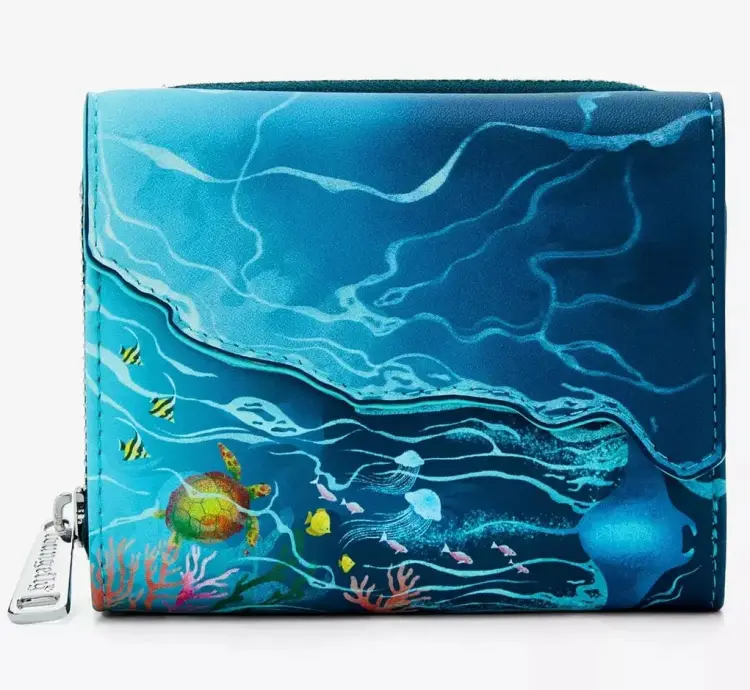 DISNEY - Moana "Water flow" - Portfel LoungeFly 'Exclusive'