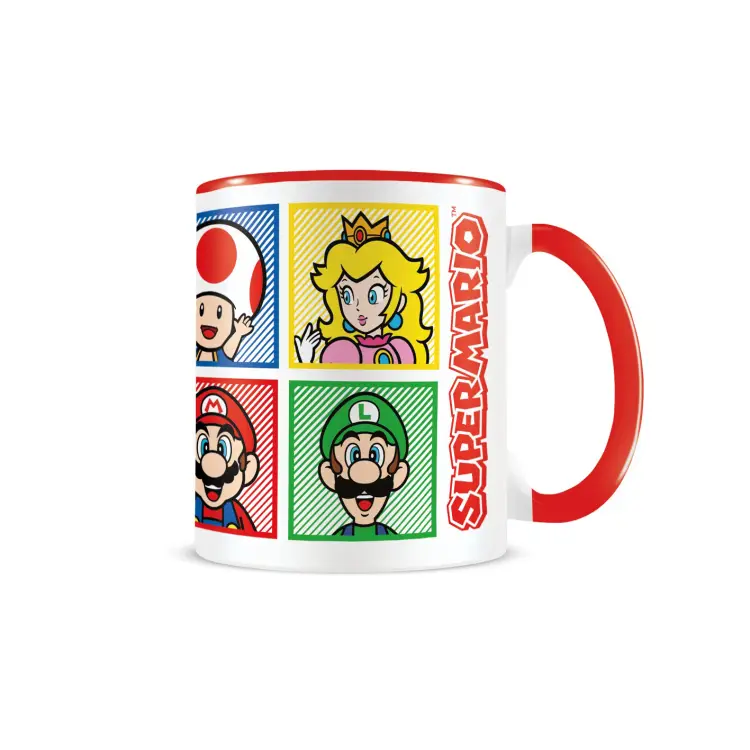 SUPER MARIO - 4 kolory - zestaw upominkowy