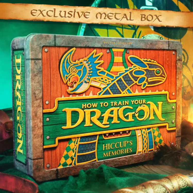 HOW TO TRAIN YOUR DRAGON - Pudełko kolekcjonerskie Wspomnienia Czkawki