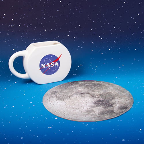 NASA - Pudełko upominkowe - Kubek 400 ml + Puzzle 100 szt.