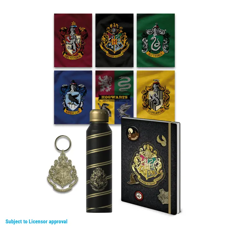 HARRY POTTER - Kolorowy grzebień - zestaw upominkowy premium