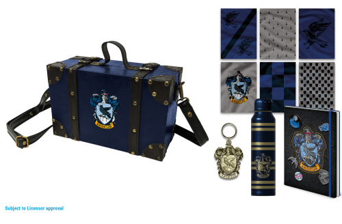 HARRY POTTER - Kolorowy herb Ravenclaw - zestaw upominkowy premium