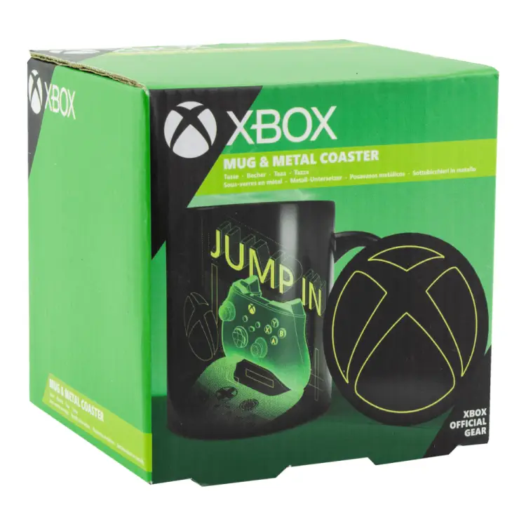 XBOX - Xbox - Kubek + metalowa podstawka