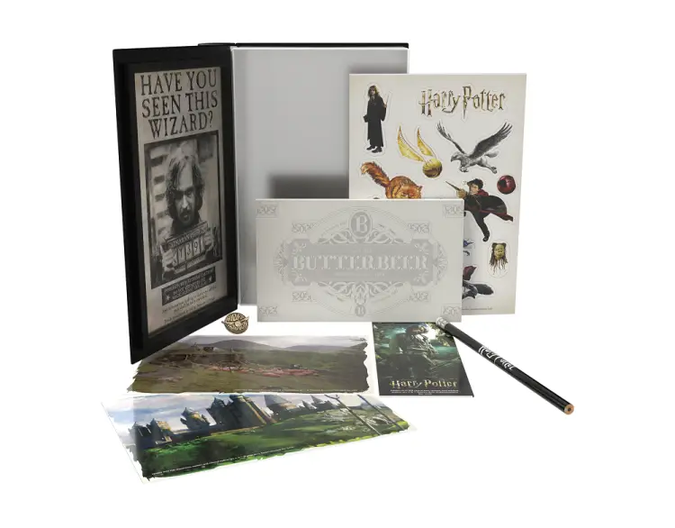 HARRY POTTER - Metallic Book Box - Vol.3 - Zestaw papeterii 7 szt.