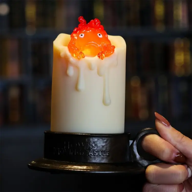 HOWL'S MOVING CASTLE - Calcifer Candle - Statuetka 12,5 cm