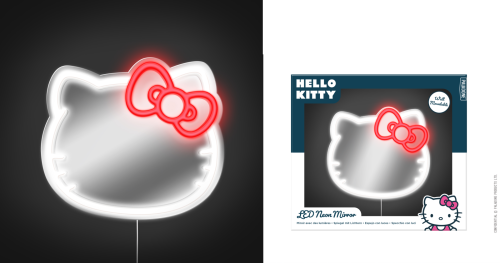 HELLO KITTY - Neon LED do montażu na ścianie
