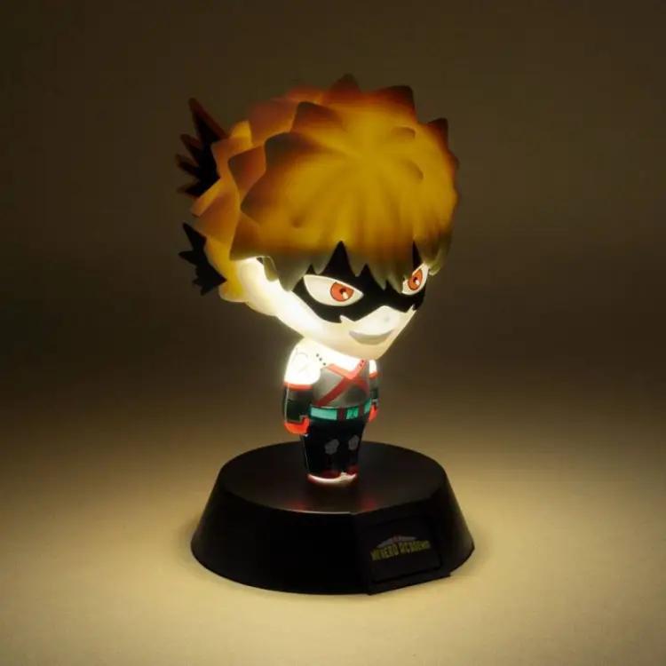 MY HERO ACADEMIA - Katsuki Bakugo - Lampa z ikoną 3D