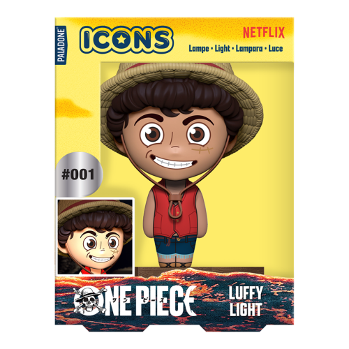 ONE PIECE NETFLIX - Luffy - Icon Lamp 4,3 cala