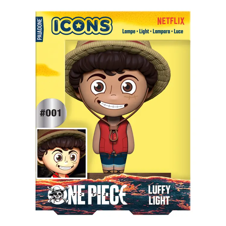 ONE PIECE NETFLIX - Luffy - Icon Lamp 4,3 cala